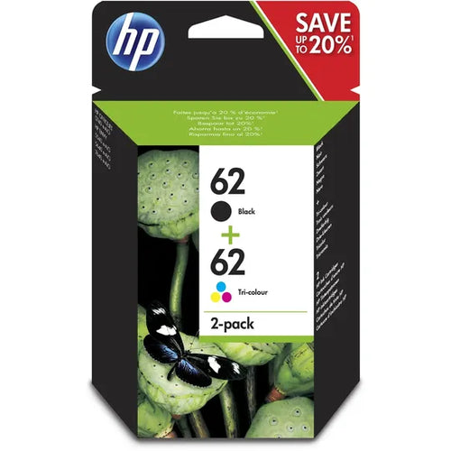 HP 62 schwarz + CMY